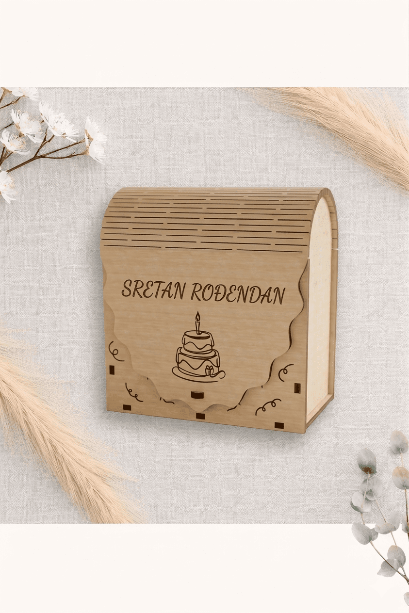 Drvena dekorativna kutija